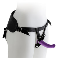 Universal Harness With Purple Dildo Set Sizes S M L Purple