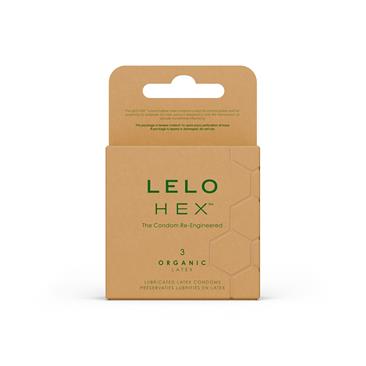 Hex Organic - biohajoava kondomi 3 kpl