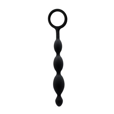Silikoniset anaalihelmet sormilenkeillä