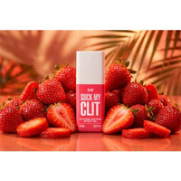 Suck My Clit Wild Strawberry - stimuloiva klitorisgeeli